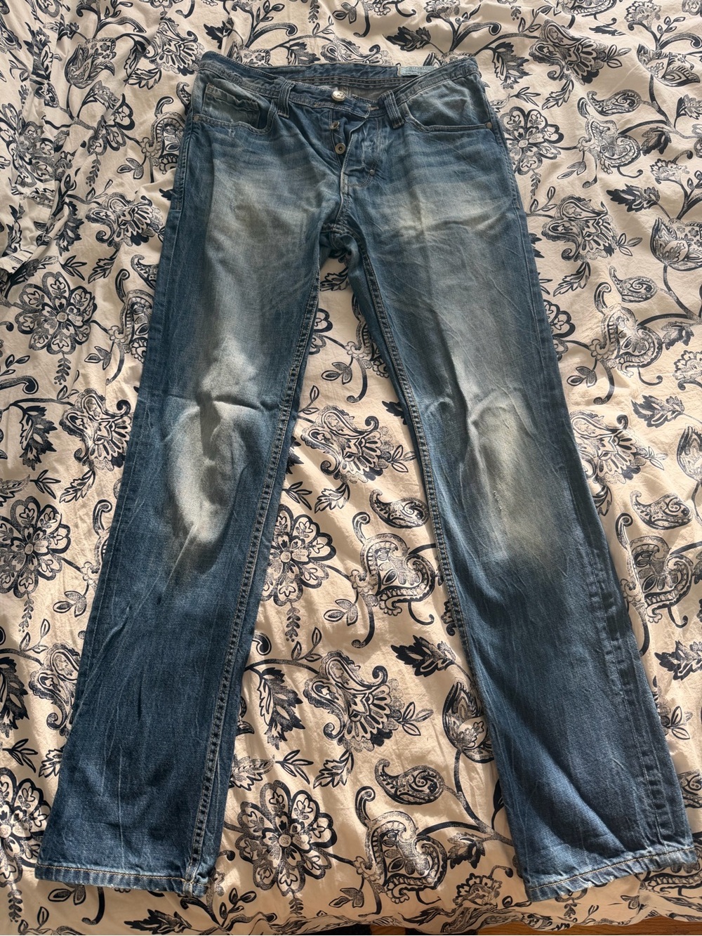 Jack & Jones Light Blue Straight Jeans